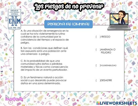 Los riesgos de no prevenir