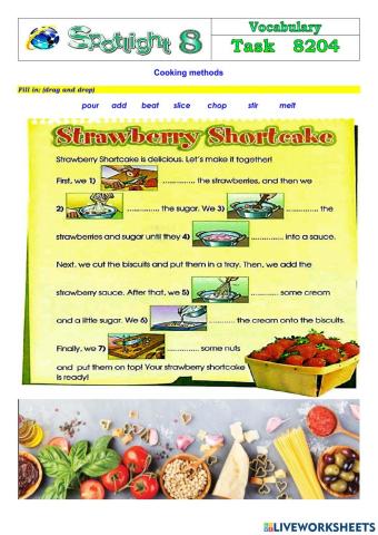 Spotlight 8 Task 8204