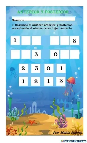 Anterior y siguiente