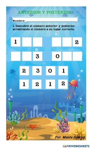 Anterior y siguiente