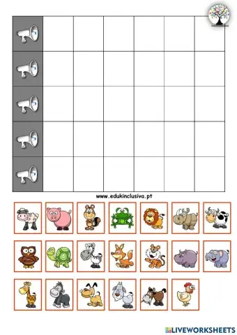 Memória auditiva - animais