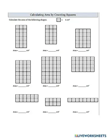 Tile Rectangles to Find Area 1