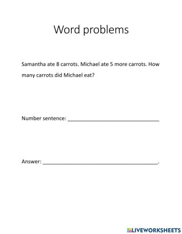 Word Problems - 11