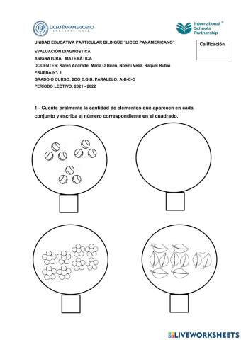 Prueba de diagnostico