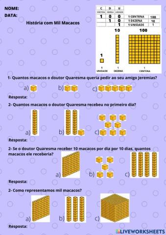 História com Mil Macacos