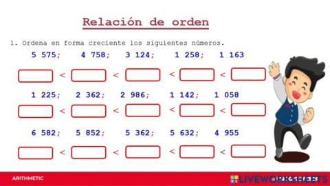 Relación de orden