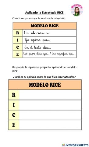 Modelo rice