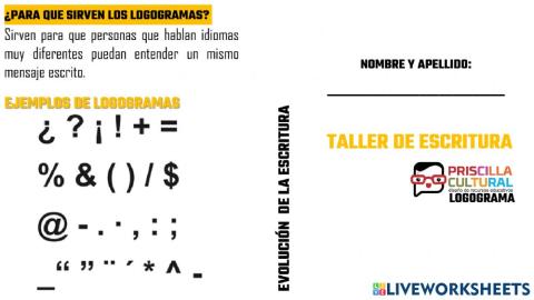 Evolucion de la escritura