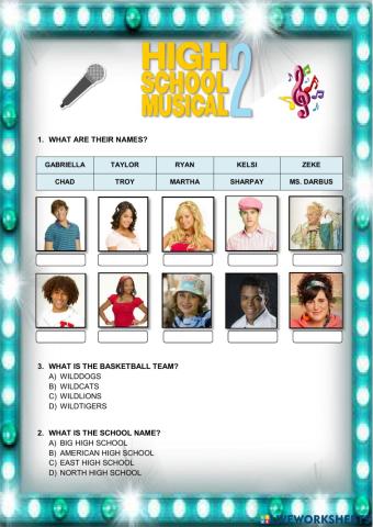 High school musical 2