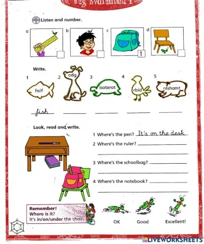 Big Bugs 1 - Bug Evaluation 1