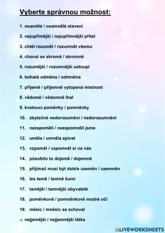 Pravopis - skupiny -mě-, -mně-