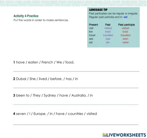 Access 8 - Unit 8 - Lesson 6 - Act 4