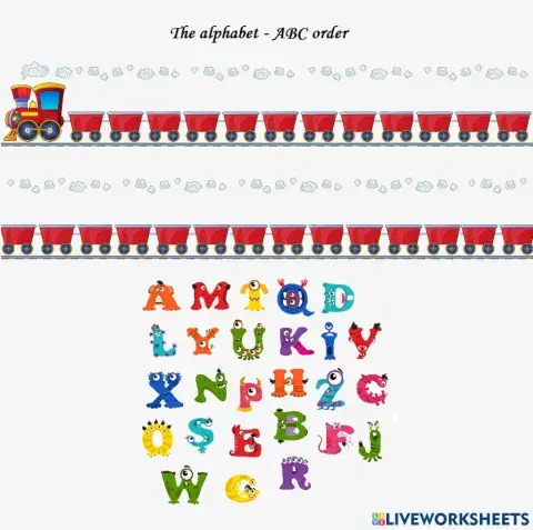 The alphabet