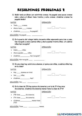 Resolvemos problemas 2