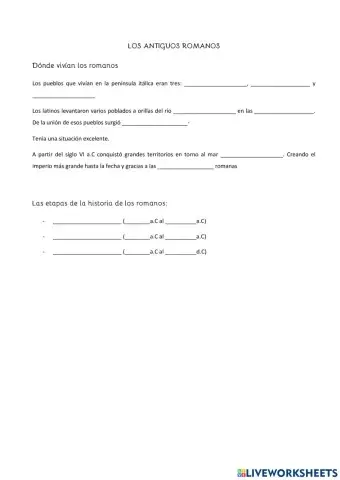 Civilización romana 1