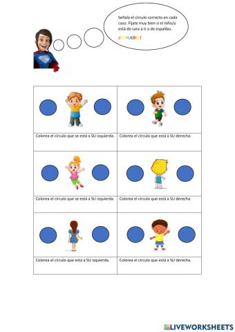 Diferenciar Izquierda y Derecha