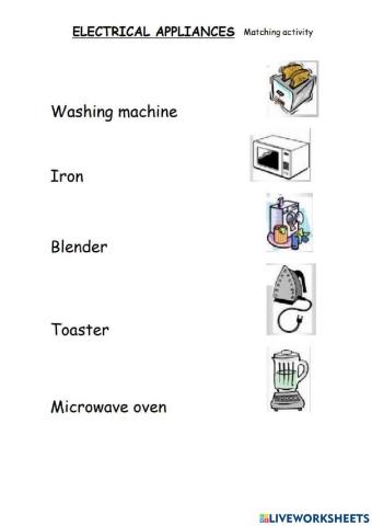 Electriccal appliances