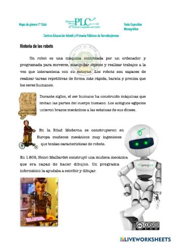 Historia de los Robots