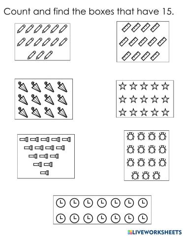Number 15 - finding groups
