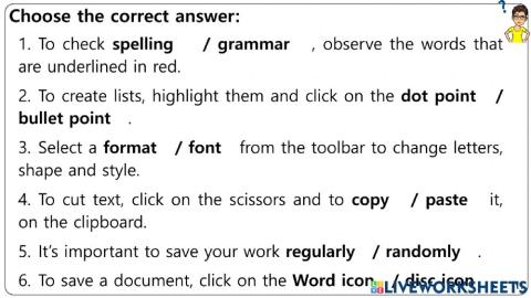 Objects & Machines Worksheets 11-18