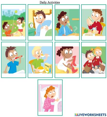Daily Activities (Super Minds Level 2)
