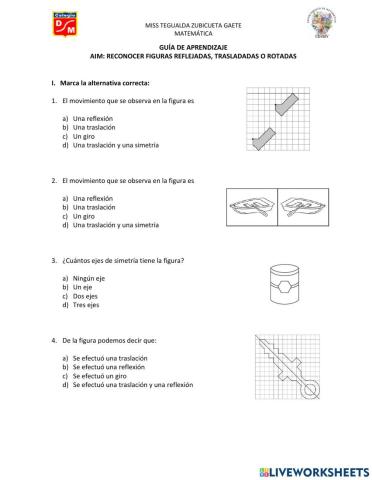 Transformaciones isometricas
