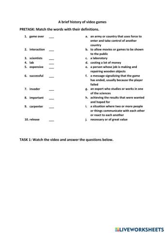 A brief history of video games