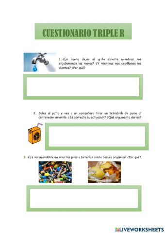 Ideas previas triple R