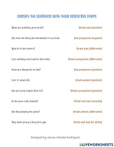 Repaso modales, presente simple y presente progresivo.