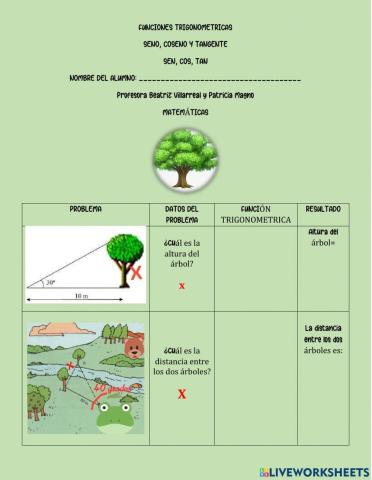 Problemas con árboles
