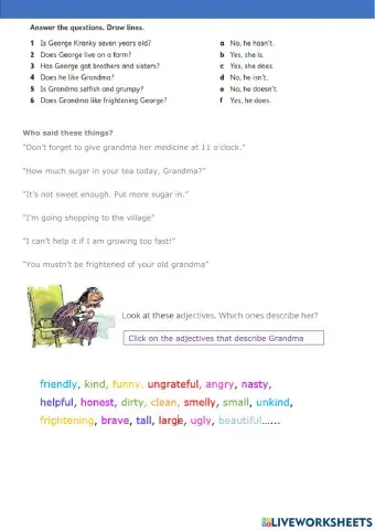 George's Marvelous Medicine, chapter 1