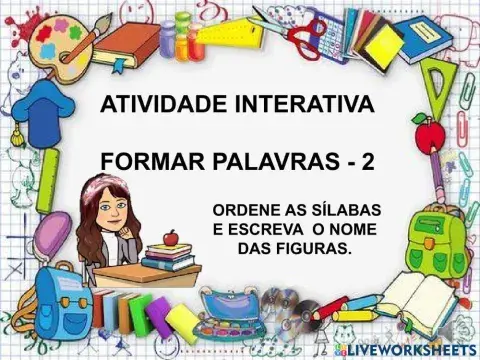 Formar palavras 2