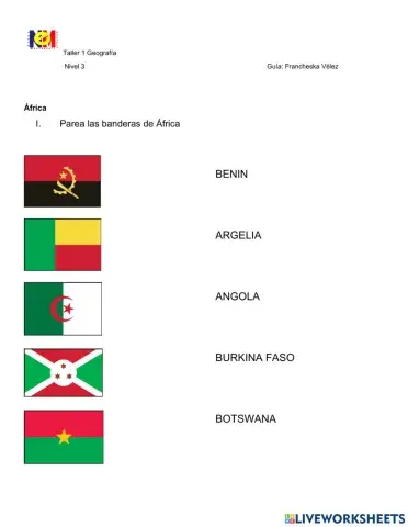 Banderas Africa