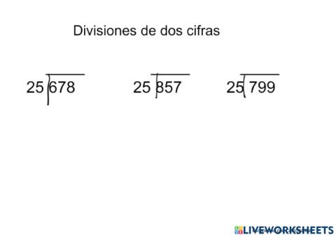 Divisiones
