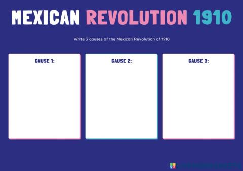 Mexican Revolution 1910