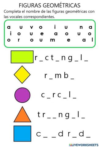 Figuras geométricas tres