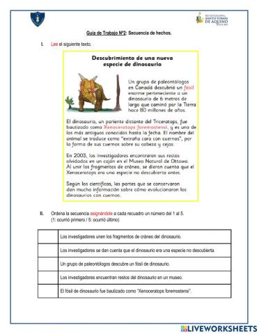 Secuencia de hechos