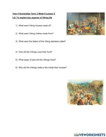 DIS Humanities Term 3 Week 8 Lesson 2