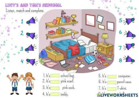 Possessive adjectives