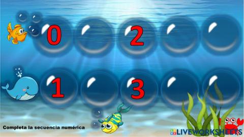 Completa la secuencia