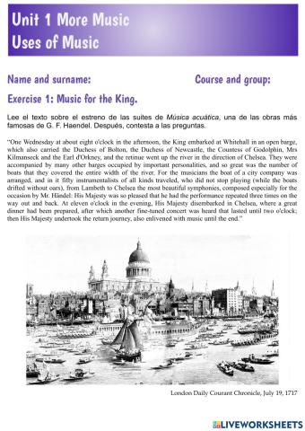 Unit 1 Uses of music