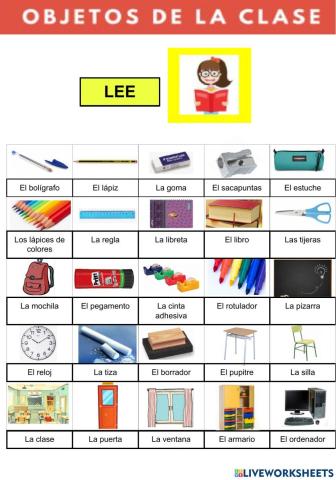 Los objetos de la clase