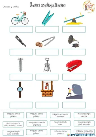 Máquinas simples y compuestas