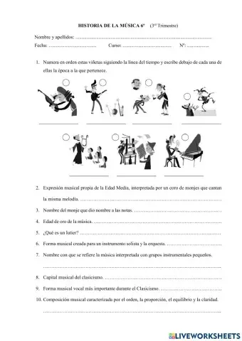 Historia de la Música