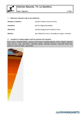 Repàs de la geosfera