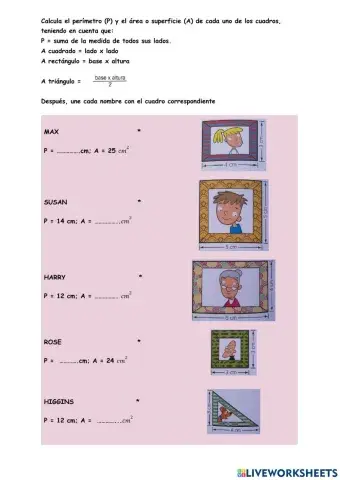 Áreas: encuentra la foto