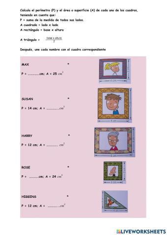 Áreas: encuentra la foto