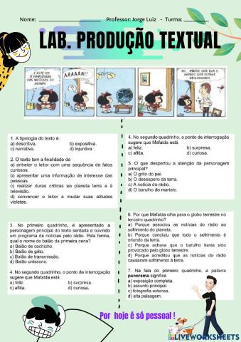 Interpretação de texto