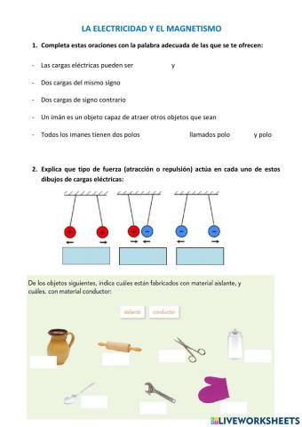 Electricidad y magnetismo