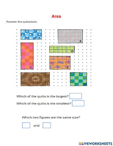 Area of Rectangles